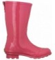 Boots Kids' Waterproof Classic Youth Size Rain Boots - Hibiscus Pink - CK11N9L81WD $56.18