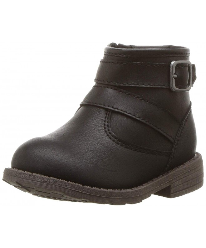 Boots Kids Girl's Cindia Black Ankle Boot - Black - CY189OM4T4Y $50.49