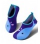 Water Shoes Boys Girls' Water Aqua Shoes Swimming Pool Beach Sports Quick Drying Socks 398 Blue 11~12 - CB18HLO7G6K $20.05