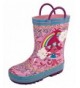 Boots Baby Girl's 1TLF502 Trolls Rain Boot (Toddler/Little Kid) - Pink/Blue - CE116B8E5NZ $49.61
