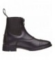 Boots Horze Kid's Front Zip Paddock Boots - Black - CS1803AUMCI $57.81