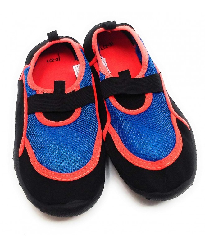 Water Shoes Children (Beach) Water Shoes - Assorted Sizes and Colors - Blue/Orange - CO18DK4MM8Q $20.34