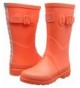 Boots Kids' Girls Field Welly Rain Shoe - Bright Orange - CH12KMNYYUX $65.57
