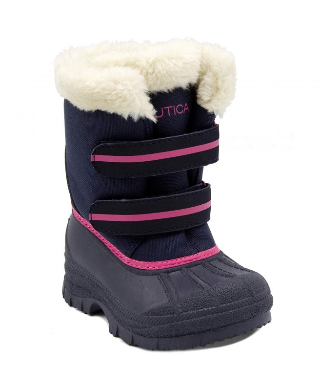 Boots Girl's Beasley All-Weather Snow Boot - Blue/Pink - C0186XZK3SM $97.97
