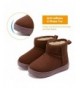 Boots Girl's and Boys Winter Snow Boots Fur Outdoor Slip-on Boots (Toddler/Little Kids) - 63.coffee - CO18KOXZ8AG $21.04
