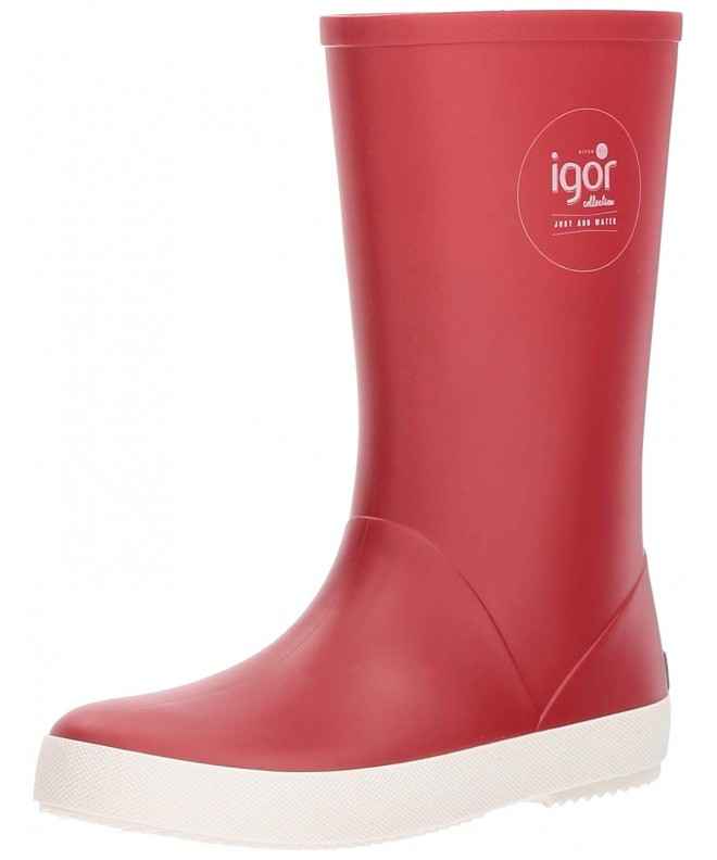 Boots Kids' Splash Nautico Rain Boot - Red - CI12L9C4UL9 $60.72
