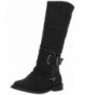 Boots Kids' Keykey-k Fashion Boot - Black San Antonio Polyurethane - CN180ONMKQ5 $64.43