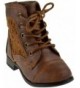 Boots Chapter 30KA Baby Girls Combat Lace up Boots - Tan - C511PWU7251 $51.69