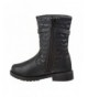 Boots Girls Mid Length Studded Boots (Toddler/Little Kid) - Black Heart - CH18HS8WMQK $28.67