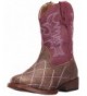 Boots Kids' Cross Cut Western Boot - Brown - CC12HPR76Q3 $90.57