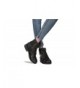 Boots Women's/Girl's Fully Fur Lined Winter Snow Boots - Black/Shining - C2187ZOCGRL $34.45