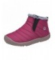Boots Boys Girls Kids Waterproof Winter Snow Boots - Red - CO18I6CD7HO $23.25
