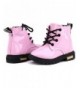 Boots Toddler Lace up Waterproof Outdoor - Pink-2 - CB18LK82GTE $30.76