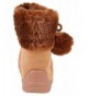 Boots Girls' Pom Pom Boots for Toddler Girls | Little Kid Ankle Boots | Pom Pom Shoes | Winter - Camel - CL18HWS64AW $20.28