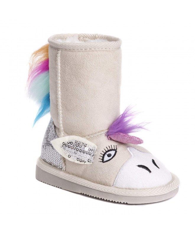 Boots Kid's Luna Unicorn Boots Fashion - Natural - CL12KA4WNIN $51.10