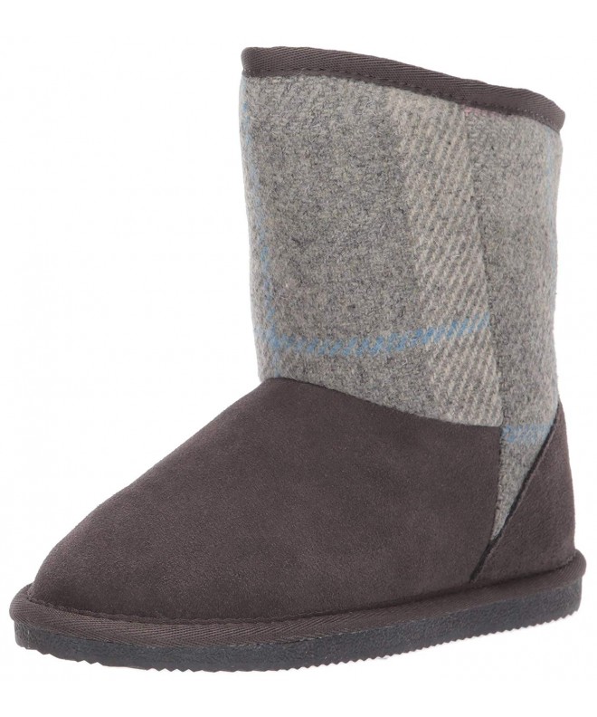 Boots Girls - Wembley Suede Fashion Boot - Kids Shoes - Grey - CK12NW8SPYI $77.40