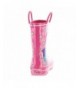 Boots Rainboot TLF500 Girls' Toddler Boot - Fuchsia/White - C412MYBCVT1 $48.77