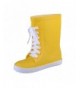 Boots Children Rain Boots Kids Lightweight Cute Waterproof Raining Shoes(Toddler/Little Kid/Boy/Girl) - Yellow - CN186LDRI4O ...