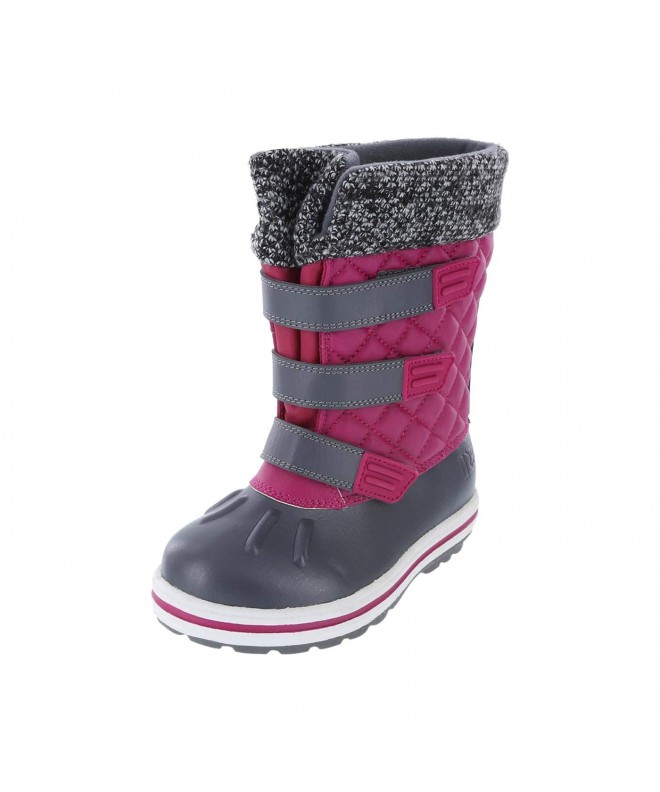 Boots Girls' Toddler Brisk Sweater Boot - Raspberry Grey - CF18K7HTW2S $48.59