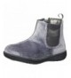 Boots Kids Girl's France2 Grey Velvet Boot Ankle - Grey - CN189OLSS0R $43.22