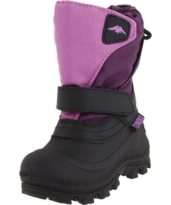 Boots Quebec - Watter Resistant Child Winter Boots - Purple - 6 M US Big Kid - CO116CXCF7R $86.33