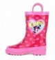 Boots Kids Girls' My Little Pony Rainbow Character Printed Waterproof Easy-On Rubber Rain Boots (Toddler/Little Kids) - CQ128...