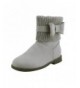 Boots Cuffed Bootie - Grey - C312N467QBK $29.83