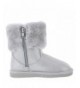 Boots Girls' Toddler Fur Boot - Grey - CO18KOURZ65 $32.78