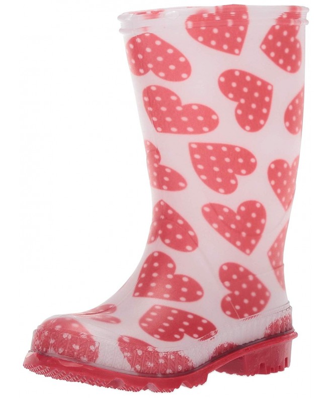 Boots Kids' Stompheart Rain Boot - Red - CP18GC63KDC $70.71
