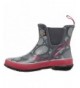 Boots Kids' Amanda Slip ON Multi DOT Rain Boot - Dot Print/Gray/Multi - C8184AHY7Y5 $65.45