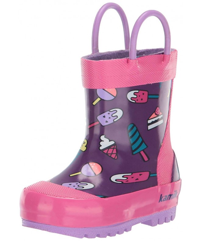 Boots Kids' Sweets Rain Boot - Purple - CZ18ER7MHA6 $57.73