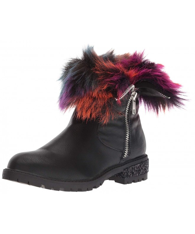 Boots Kids' Jnorthie Fashion Boot - Black/Multi - C418C7NRM6T $80.21