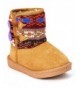 Boots Madness Jr. Girls Warm Winter Boots - Button - Camel - CG186KO62M5 $28.74