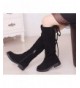 Boots Girls' Fashion Zipper Over The Knee High Snow Boots Princess Shoes(Toddler/Little Kid/Big Kid) - Black - C318I39Z23N $4...