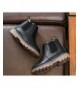 Boots Kid Girls Zipper Martin Boots Waterproof Leather Slip On Winter Shoes(Toddler/Little Kid/Big Kid) - Black 1 - C1189LDS3...
