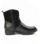 Boots Girls Boots Ankle Fringe Tassel with Side Zipper - Black - CL18K6Z6T49 $43.30