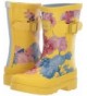 Boots Baby Girl's Printed Welly Rain Boot (Toddler/Little Kid/Big Kid) Yellow Floral 4 M US Big Kid - CY18ELQMDLQ $69.42