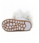 Boots Girls Warm Fur Outdoor Slip-on Boots Winter Snow Boots(Toddler/Little Kids) - White - CI186WOTE2Q $33.45