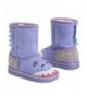Boots Kid's Cera Dinosaur Boots Fashion - Purple - C2182L6O4ZK $60.54
