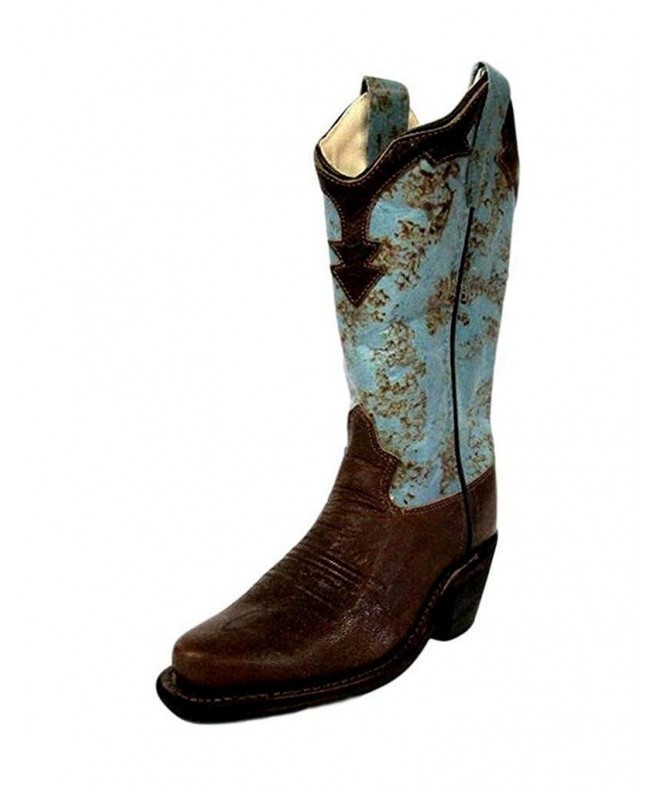 Boots Kids Boots Womens Western Snip Toe Boot (Toddler/Little Kid) - Turquoise - CR11CKUXI4F $63.00