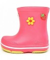 Boots Little Boys Girls Raina Non-Slip EVA Rain Boots - Peach - C1189T3Q87O $15.27