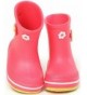 Boots Little Boys Girls Raina Non-Slip EVA Rain Boots - Peach - C1189T3Q87O $14.72
