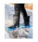 Boots Kids Waterproof Rubber Rain Boots for Girls - Boys & Little/Big Kids with Fun Prints & Buckle - Black/Blue - C018KDYXZH...