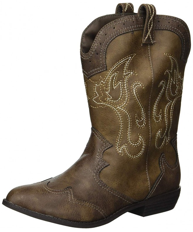 Boots Kids' Beti Fashion Boot - Brown Distressed - C7189UCIHAS $67.94