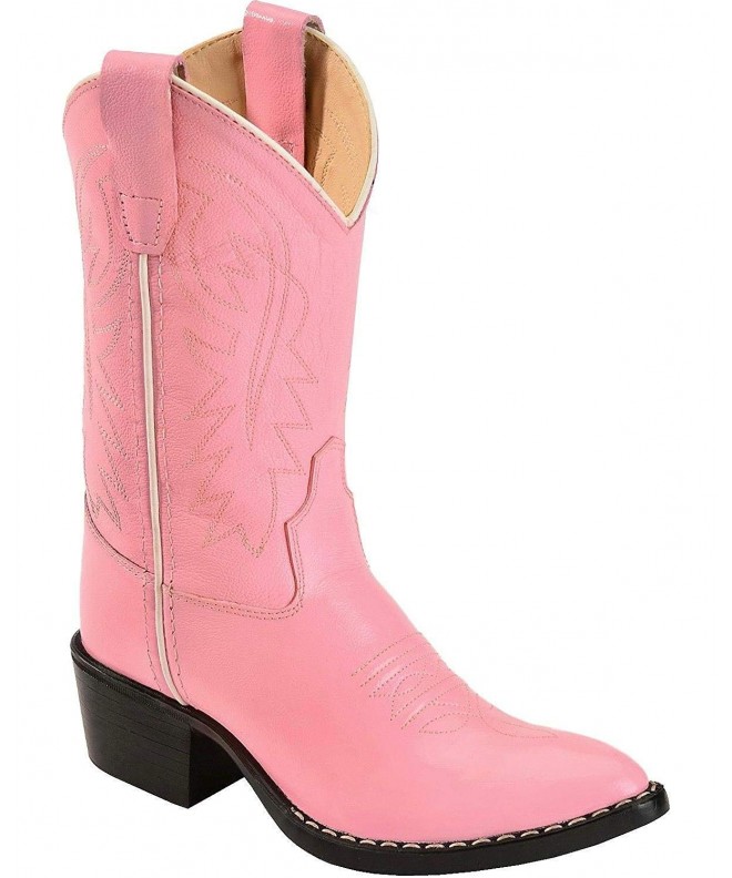 Boots Girls' Cowgirl Boot Pink 11.5 D(M) US - CQ113CDNEZR $75.94