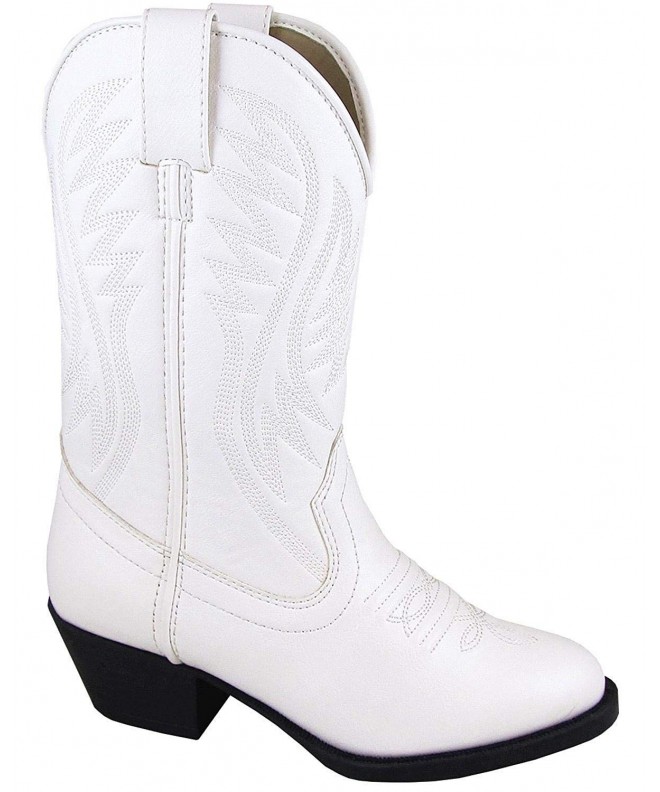 Boots Mountain Girls' Mesquite Western Boot Round Toe White 13 D - CO11133PAWH $70.16