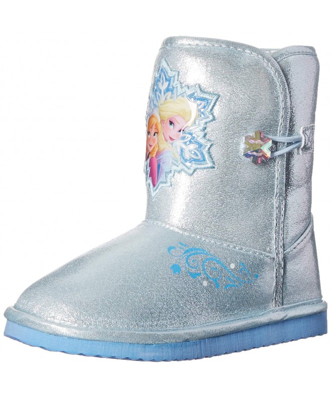 Boots Cozy Winter Boot (Toddler/Little Kid) - Silver/Blue - CH11VL6F577 $54.95