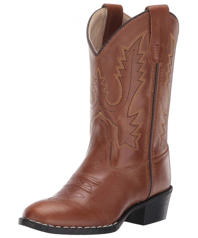 Boots Round Toe Western Boot (Toddler/Little Kid) - Tan Canyon - C211604ZKJD $87.37