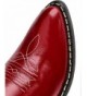 Boots Youth Calfskin Cowboy Boot Pointed Toe Red - CI11VKDU2ZV $78.47