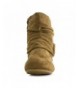 Boots Girls Faux Suede Ankle Boots (Toddler/Little Kid/Big Kid) - Tan - CJ128VZNM2F $39.50